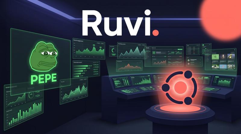Pepe (PEPE) Peace-Deal Pop Adds $60 Billion Then Fades as Ruvi (RUVI) Fills Phase 4 at $0.028 Entry