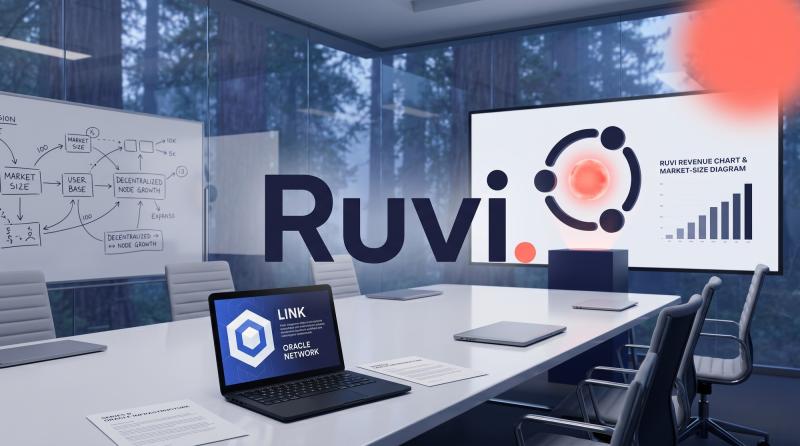 BlackRock BUIDL Trails Amundi's $400M Chainlink (LINK) Fund While Ruvi (RUVI) Adds 20+ AI Models