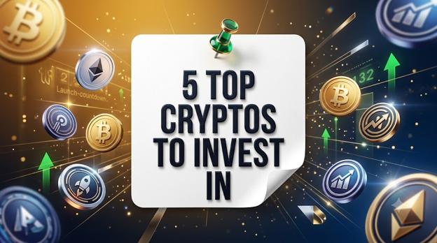 5 Top Cryptos To Invest In 2026 as Bitcoin Weakness Makes Higher-Upside Plays Look Earlier