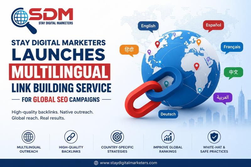 Stay Digital Marketers Launches Multilingual Link Building Service for Global SEO Campaigns