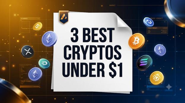 3 Best Cryptos Under $1 as Retail Looks for Bigger Upside Than Chasing BTC