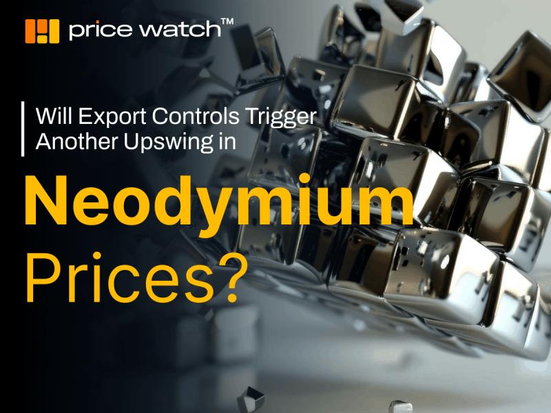 Neodymium Prices Rise as Rare Earth Supply Constraints