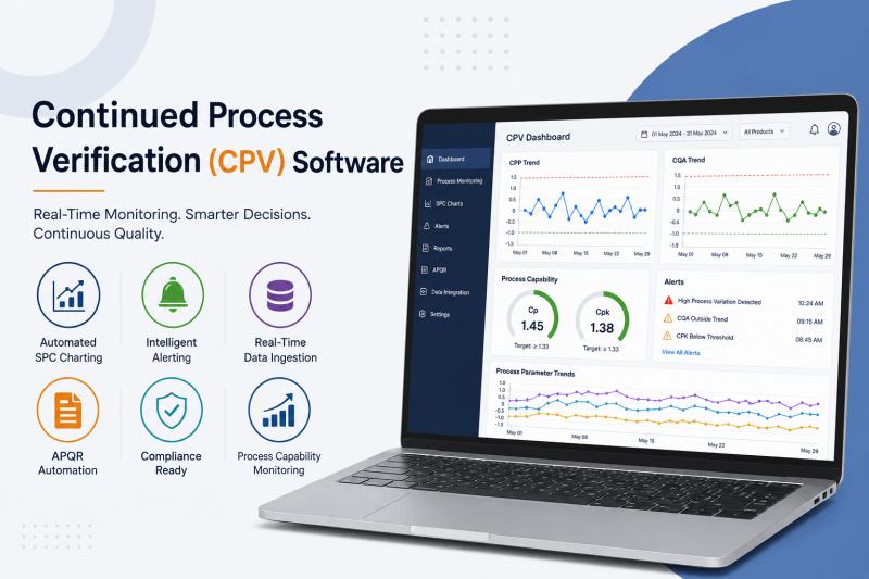 AmpleLogic CPV Software Enhances Real-Time Process