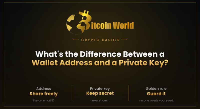 What's the Difference Between a Wallet Address and a Private Key?
