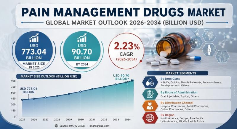 Pain Management Drugs Market 2026: Size, Growth Factors, Trends