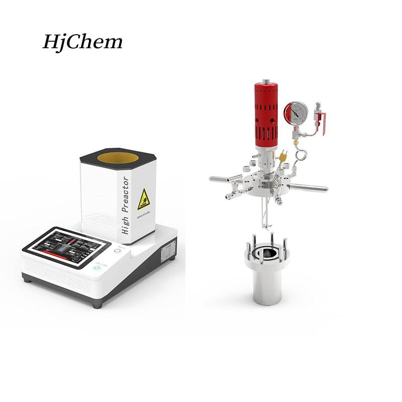 Compact benchtop high pressure reactor for laboratory-scale pressure reaction research