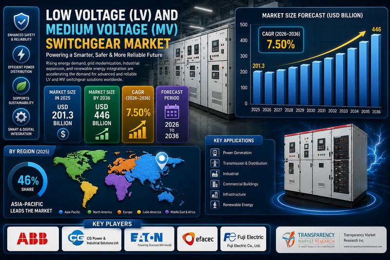 Low Voltage (LV) and Medium Voltage (MV) Switchgear Market
