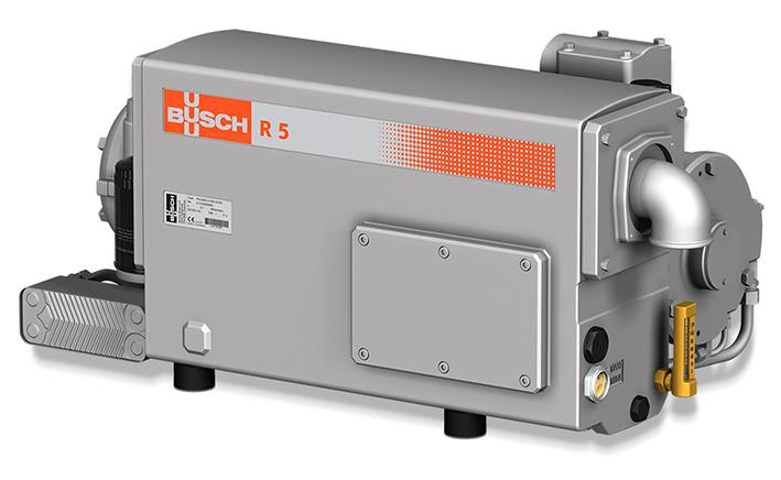 The first vacuum pump with hygienic design on the market: the rotary vane vacuum pump RAH by Busch