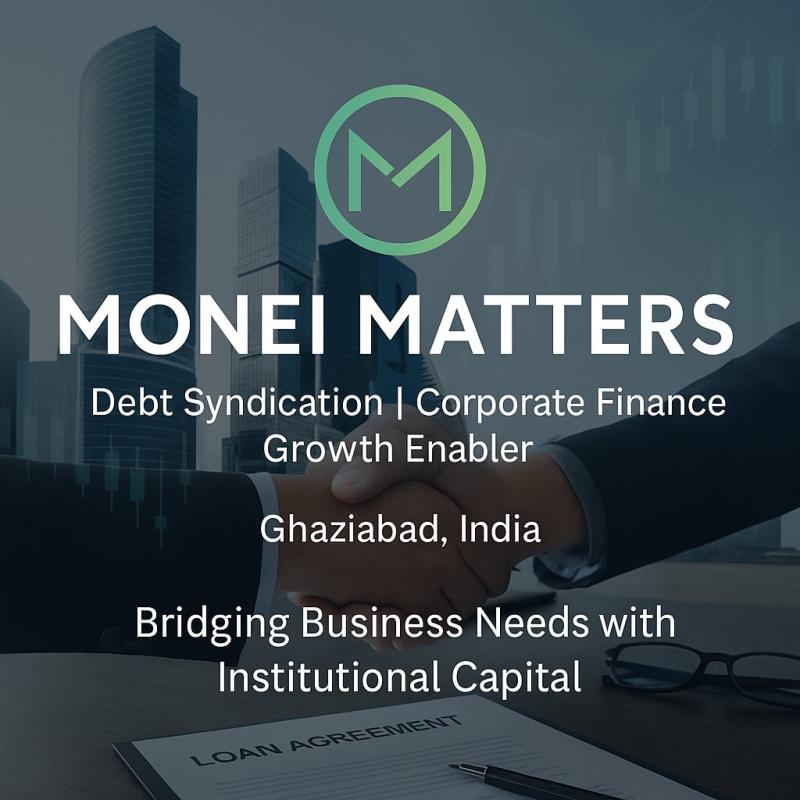 Monei Matters - Bridging Business Needs with Institutional Capital Through Expert Debt Syndication and Financial Structuring.