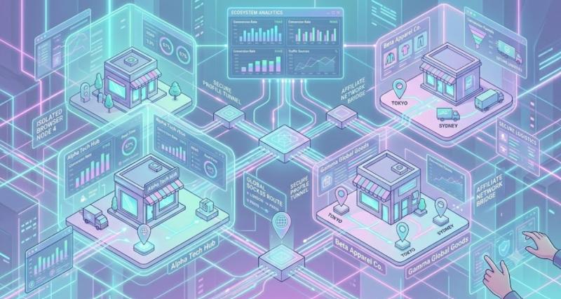 How E-commerce Sellers Use Antidetect Browsers for Multi-Store