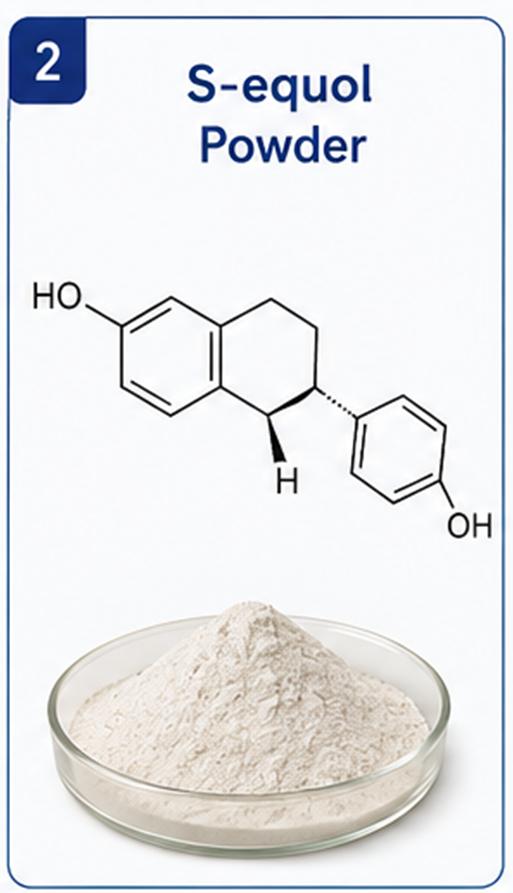 Why a 99% Purity HPLC-tested S-equol Powder Supplier