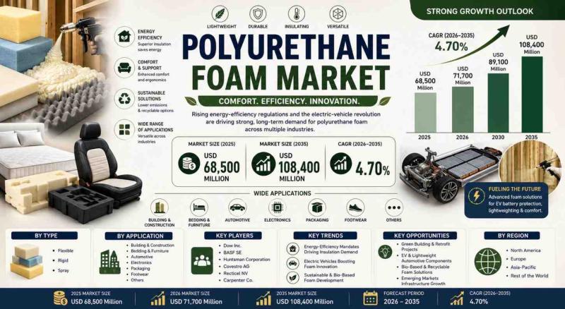 Polyurethane foam market insights 2025-2035