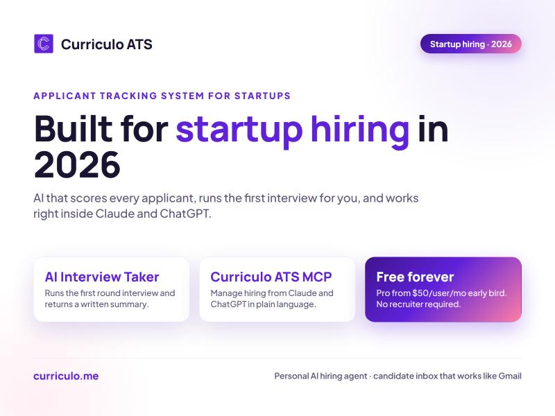 Applicant Tracking System (ATS) for Startups in 2026: How the Options Compare, and Which ATS Fits Best