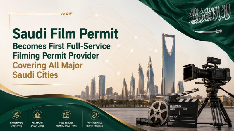 Saudi Film Permit Becomes First Full-Service Filming Permit Provider Covering All Major Saudi Cities