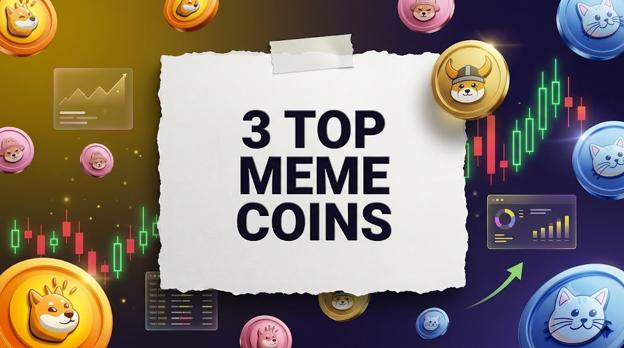 3 Top Meme Coins as BONK, WIF, FLOKI and POPCAT Battle for the High-Volume Meme Trade.