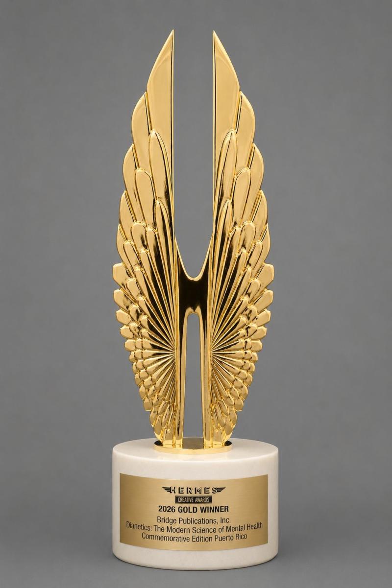 Hermes Gold Creative Award won by Dianetics