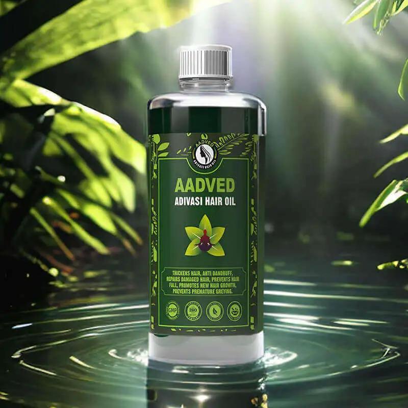 Discover Adivasi Hair Oil by Aadved: Your natural path to stronger, shinier hair. Embrace Ayurveda for healthy, beautiful locks!
