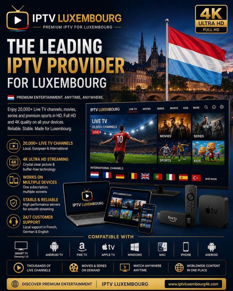 The Growing Popularity of IPTV in Luxembourg: What Viewers