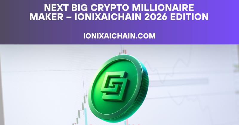 Next Big Crypto Millionaire Maker - IonixAIChain 2026 Edition