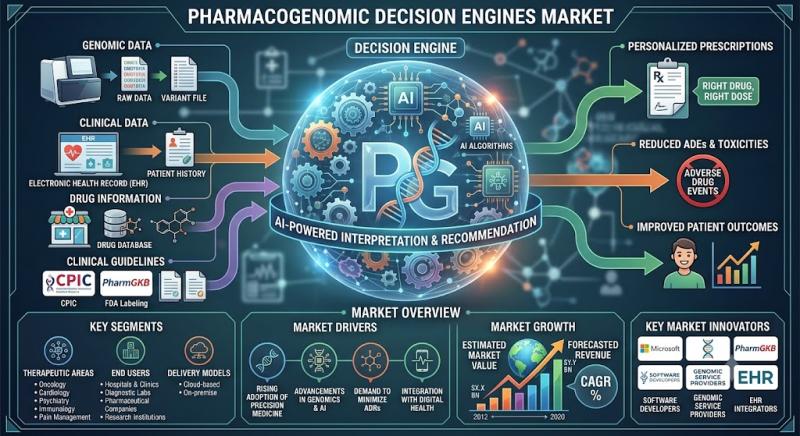 Pharmacogenomic Decision Engines Market May See a Big Move | Major Giants Color Genomics, Sema4, Genomic Health