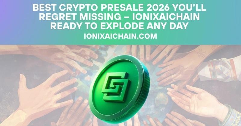 Best Crypto Presale 2026 You'll Regret Missing - IonixAIChain