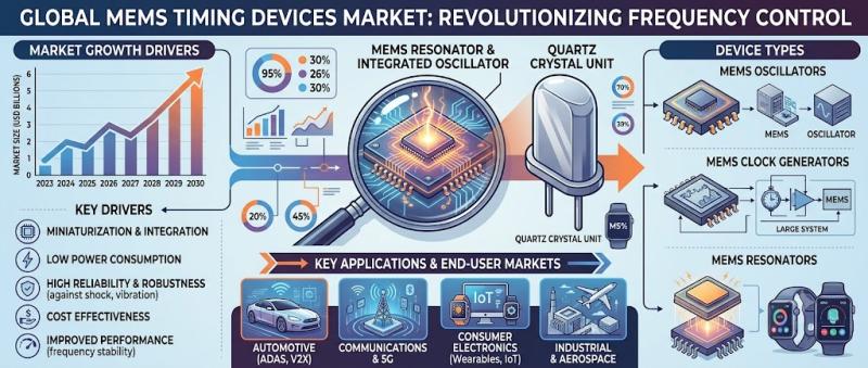 MEMS Timing Devices Market to Expand Rapidly Over Next Decade| Bosch, STMicroelectronics, Analog Devices