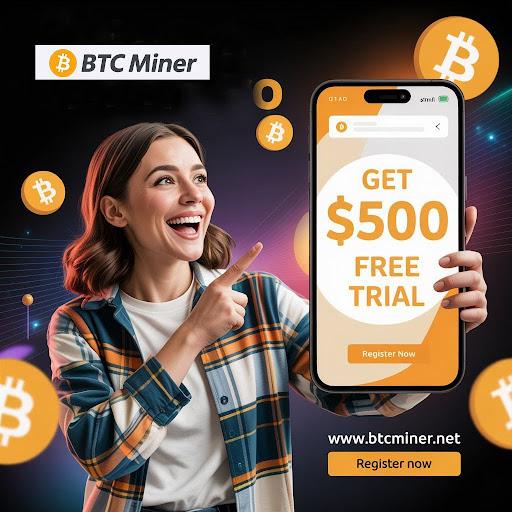 BTC Miner gives away $50, with daily income of up to $500-100,000, opening a new model of wealth growth