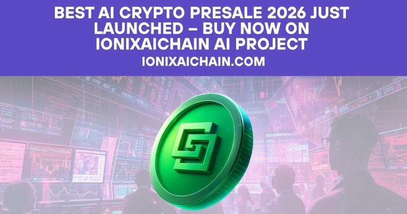 Best AI Crypto Presale 2026 Just Launched - Buy Now