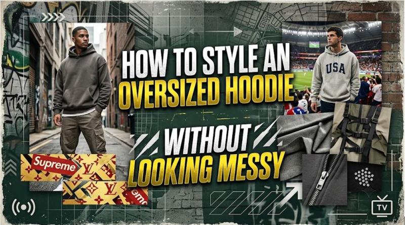 How to Style an Oversized Hoodie Without Looking Messy