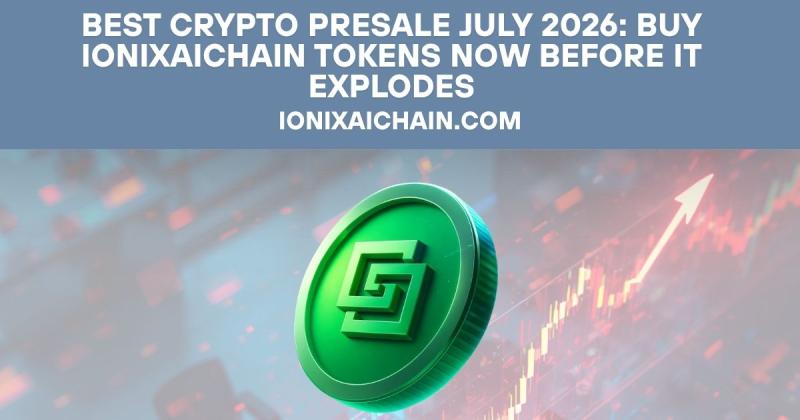 Best Crypto Presale July 2026: Buy IonixAIChain Tokens Now