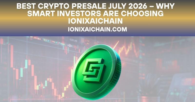 Best Crypto Presale July 2026 - Why Smart Investors Are Choosing