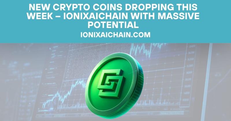 New Crypto Coins Dropping This Week - IonixAIChain With Massive