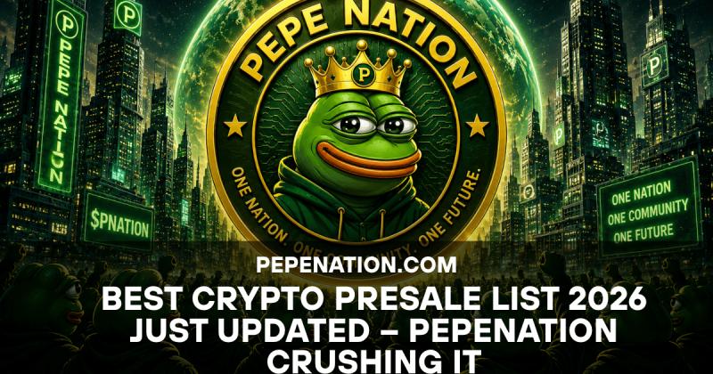 Best Crypto Presale List 2026 Just Updated - PepeNation Crushing