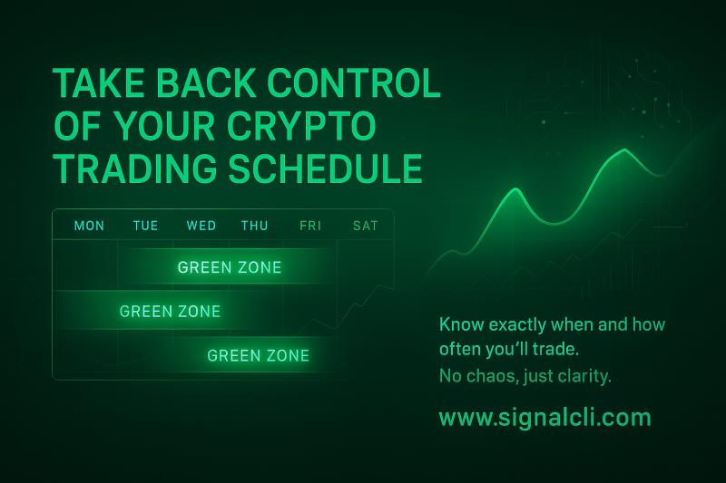 SignalCLI transforms crypto trading, offering structured schedules, predictable signals, and enhanced trader control.