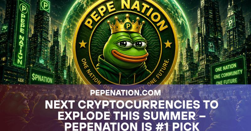 Next Cryptocurrencies to Explode This Summer - PepeNation is #1