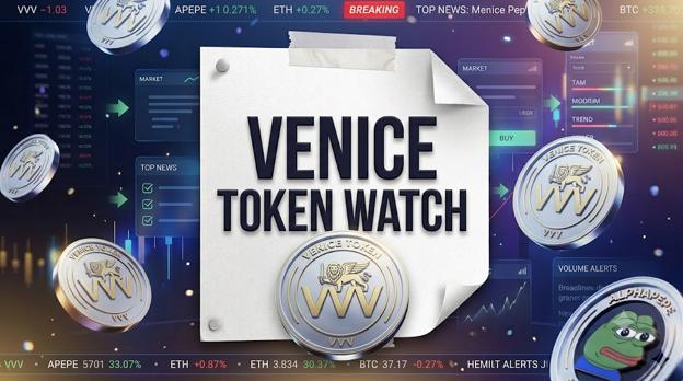 Venice Token's privacy-AI buzz is building. AlphaPepe buyers are hunting the next retail move regardless.