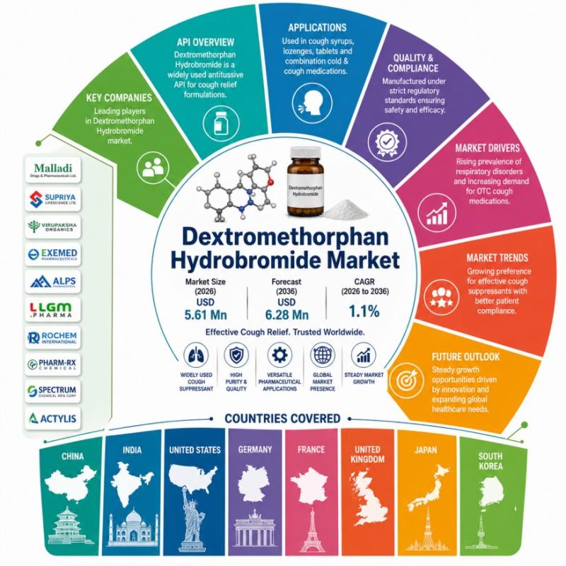 Dextromethorphan Hydrobromide Market, Dextromethorphan Hydrobromide
