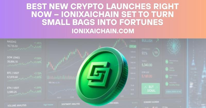 Best New Crypto Launches Right Now - IonixAIChain Set to Turn