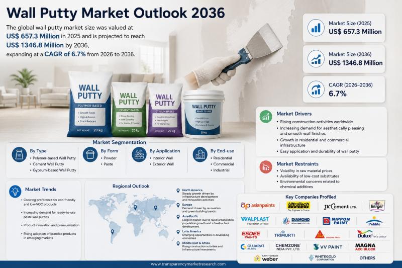 Wall Putty Market