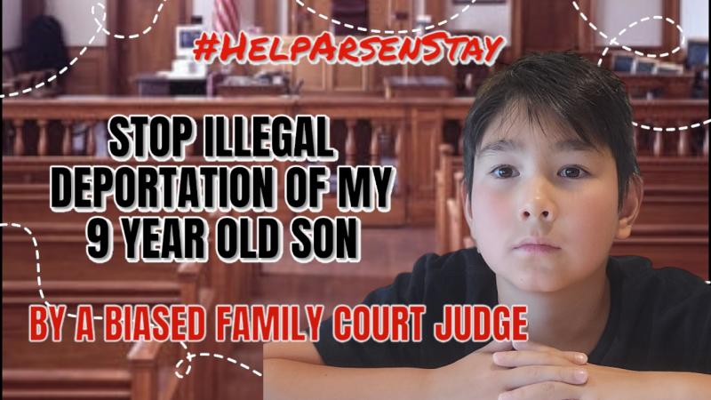 STOP ILLEGAL DEPORTATION OF A 9 YEAR OLD CHILD