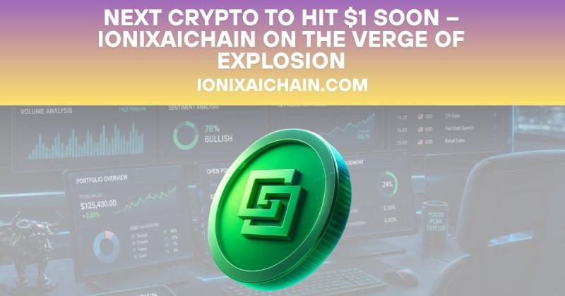 Next Crypto To Hit $1 Soon - IonixAIChain On the Verge of Explosion