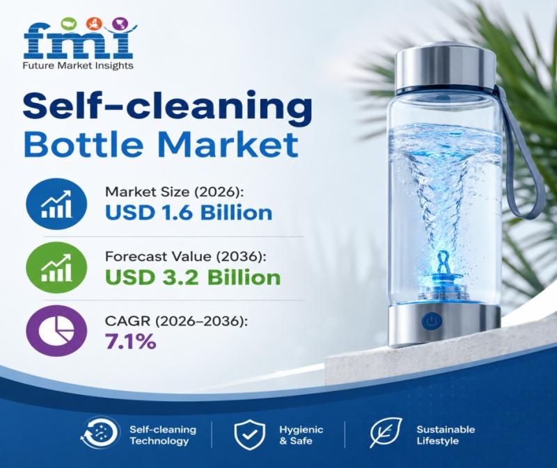 Self-cleaning Bottle Market