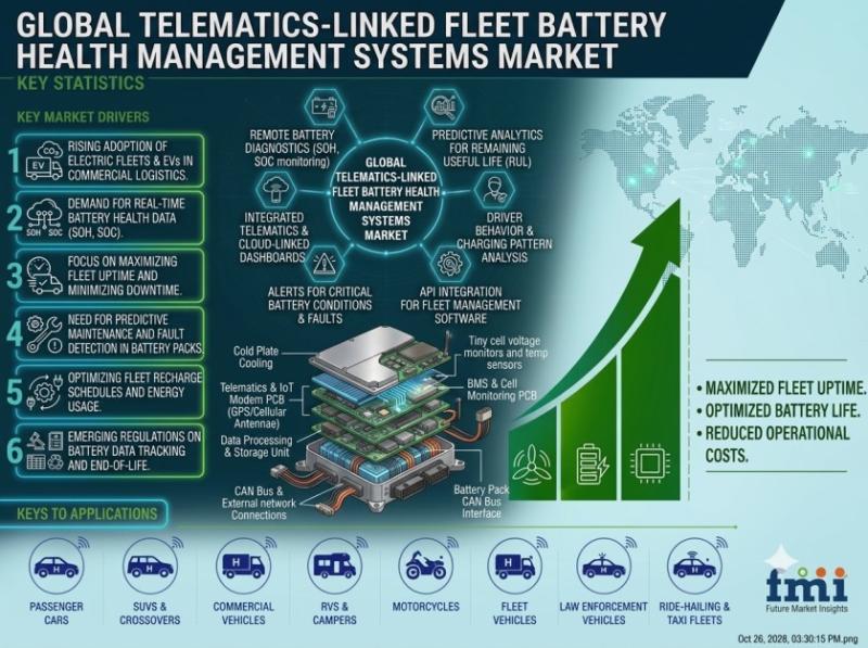 Telematics-Linked Fleet Battery Health Management Systems Market