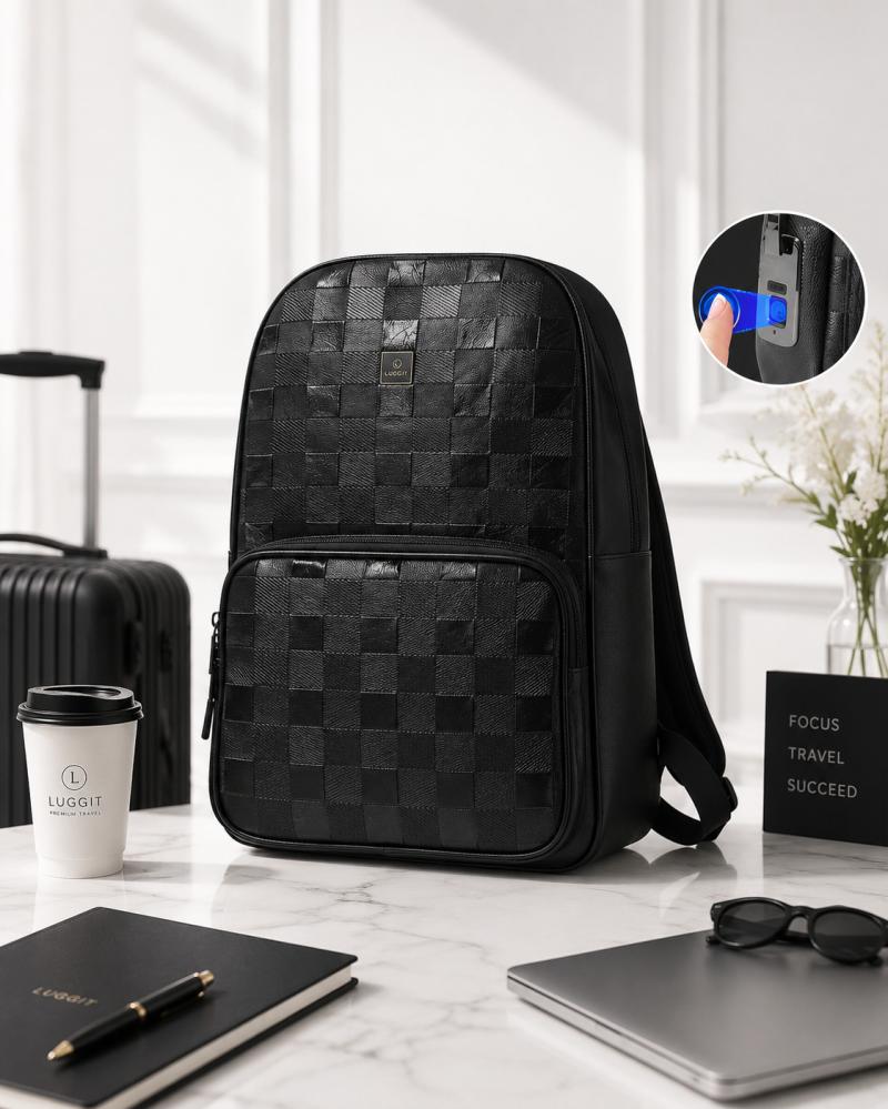 LUGGIT-BioShield Pro Lifestyle Biometric Laptop Backpack
