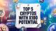 Top 5 Cryptos With x100 Potential Poised to Lead the Next Generation of Retail Led Meme Supercycles