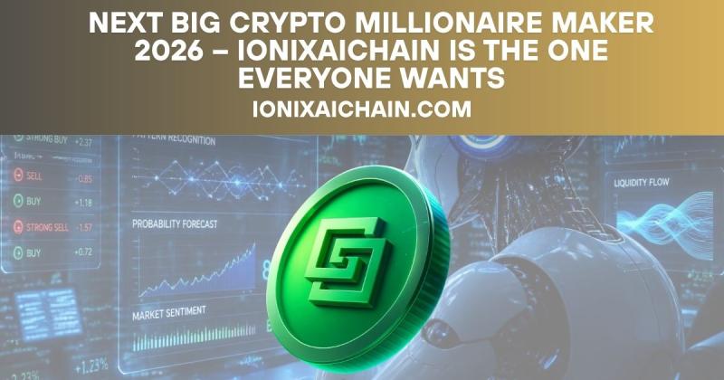Next Big Crypto Millionaire Maker 2026 - IonixAIChain Is the One
