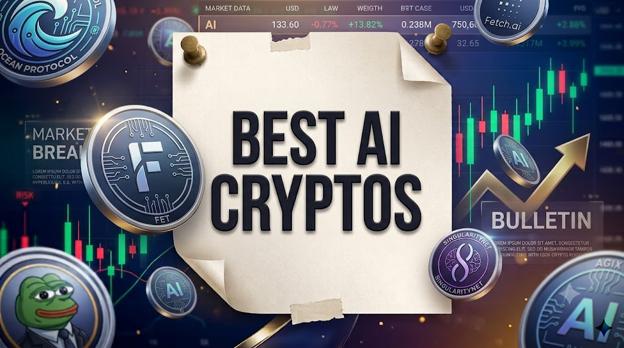 Best AI cryptos for 2026, AlphaPepe's ML-powered DEX leads at $0.02116, 10,100+ holders, fully audited.