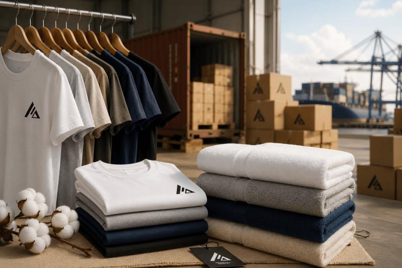 Premium Cotton T-Shirts & Towels Exporter