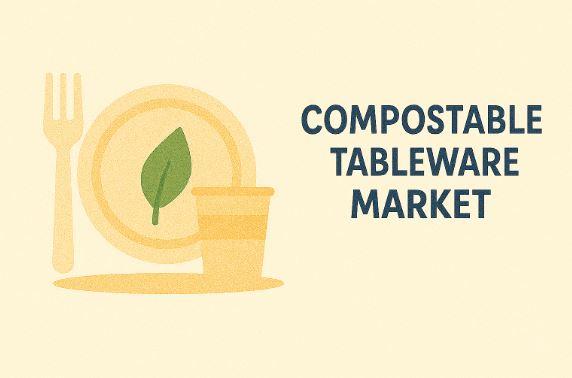 Compostable Tableware Market CAGR 4.6% dynamics and contributions by Lollicup USA Huhtamaki Group Dart Container Corporation Al Bayader International Xiamen Greenday Import & Export Reynolds Consumer Products Yash Pakka Limited Cosmos Eco Friends