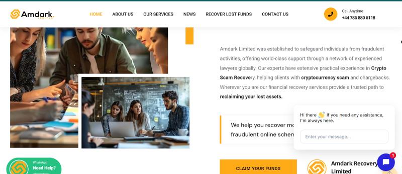 Amdark Limited Launches Comprehensive Investment Fraud Recovery Program to Combat 2025 Online Surge